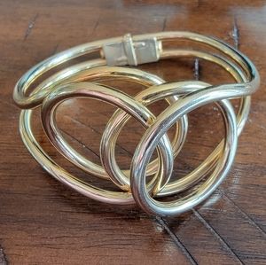 Art deco style signed Castlecliff bracelet